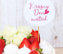 Deň matiek Jemná jahodová tortička Májusi vaníliás epertorta 15