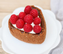 Deň otcov Čoko malina Cheesecake Csokis málnás sajt tortácska 26