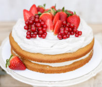 Kokos jahoda torta 8