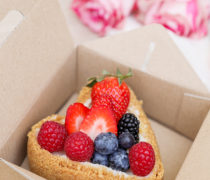 Valentin New York Cheesecake tvare srdiečka Szívecskés vaníliás sajttorta 5