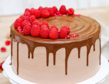 Čoko malina torta 2