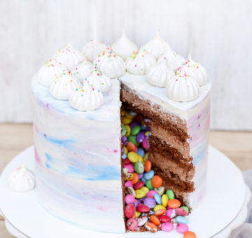 Čoko – smarties torta