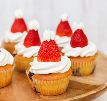 Mikulášsky cupcake box