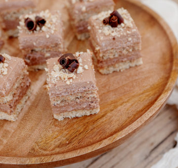 Orieškovo nutelová kocka
