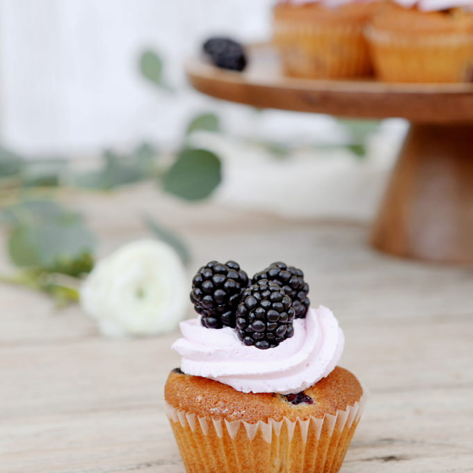 Cupcake lesné ovocie