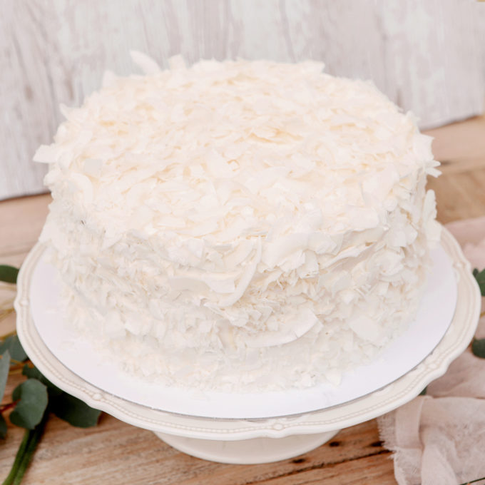 Kokos & mandľa torta