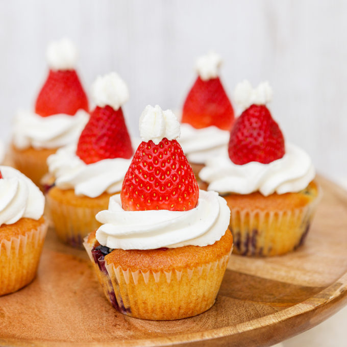 Mikulášsky cupcake box