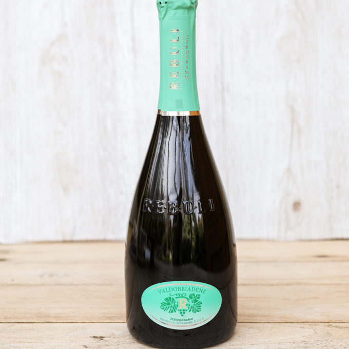 Prosecco Rebuli Zerogrammi, brut, DOCG, vegan